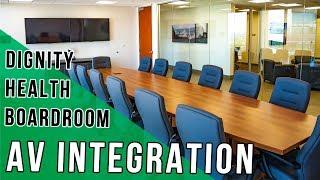 Level 3 AV - Dignity Health Boardroom AV Integration Timelapse