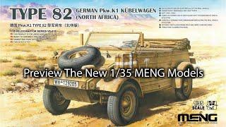 Preview German Pkw K1 Kubelwagen (North Africa) from MENG Models