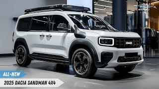 First Look: 2025 Dacia Sandman: Sleek Design Meets Practicality