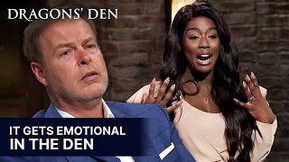 Young Entrepreneur Gets Emotional When Questioned | Dragons' Den | Shark Tank Global