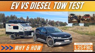 EV vs diesel - tow test in detail!