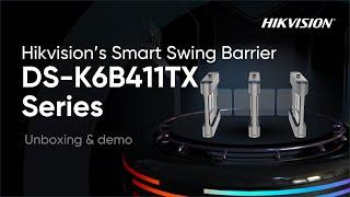 Hikvision’s Smart Swing Barrier DS K6B411TX Series