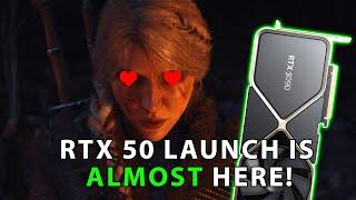 RTX 50 Is ALMOST HERE! Witcher 4 & Nvidia Teases Blackwell