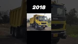 Evolution of Tata Truck (1954-2024)  #shorts #trending #status #offroad #systummm