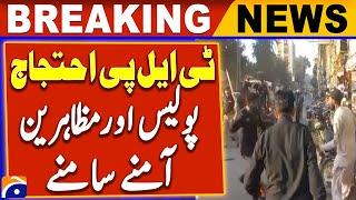 TLP protests in Hyderabad in favor of demands | Breaking News