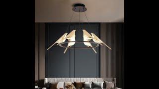 2022 New design Chandelier Light For Living Room Bird Pendant Lamp