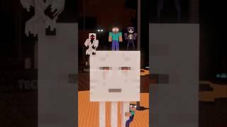 Sigma Herobrine Help Alex | Minecraft Animation #sigma #herobrine #minecraft #animation #shorts