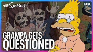 Grampa’s Mysterious Past Comes Back To Haunt Him | The Simpsons