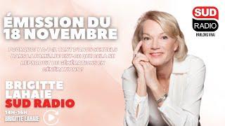 Brigitte Lahaie Sud Radio - Émission du 18 novembre 2024