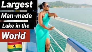 Ghana VLOG - Boat Cruise on Akosombo Lake with GUBA tours, Dentaa Amoateng MBE, Kalybos | Life in Gh