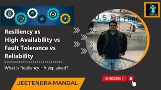 Resiliency vs High Availability vs Fault Tolerance vs Reliability | What is Resiliency HA explained?