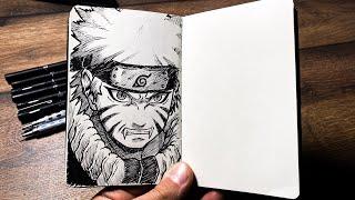 [ASMR] Drawing NARUTO KYUUBI (Real Time)