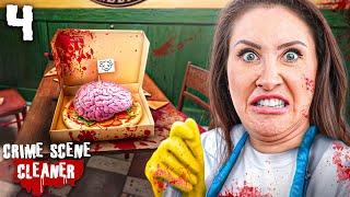 Pizza mit Extra viel Gehirnschmalz!  Crime Scene Cleaner Part 4