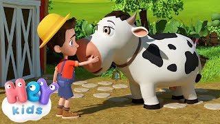 The Cow Song for kids + many more nursery rhymes | HeyKids