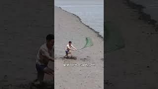 لحظات قليلة قبل أن تعود الأمواج !