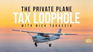 Nik Tarascio | The Private Plane Tax Loophole | The Economics of Private Plane