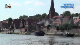 Dampfeisbrecher ELBE in Lauenburg