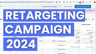 Run a Retargeting Campaign on Facebook - Full Step by Step