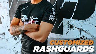 Customized Sublimated Rashguards and Shorts for BJJ, MMA, and Martial Arts