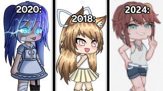 Gacha Edits OVER THE YEARS: 