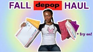 *HUGE* fall depop unboxing (and try on!)