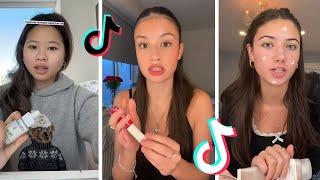 Makeup Tutorial Tiktok Compilation - GRWM  ( Get Ready With Me ) ️(Skincare, Makeup, Outfits) 1050