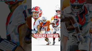 Texas vs  Georgia 2024 Epic College Football Showdown #sports