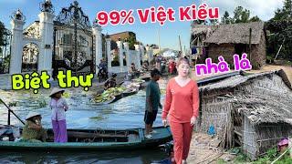 Kỳ lạ: Ngôi làng mệnh danh nhà giàu 99% Việt Kiều chợ Tà Niên Kiên Giang