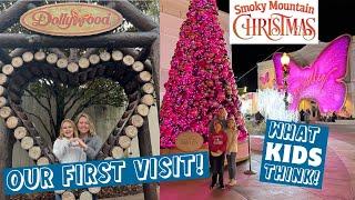 FIRST VISIT to Dollywood! I What Kids Think, Coasters Ranked, Smoky Mountain Christmas, Tour & Tips