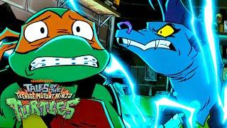 Mikey Fights a Giant Electric EEL! ️| Full Scene | Tales of the Teenage Mutant Ninja Turtles