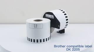 Continuous Label for Brother Printer DK 2205 |S.Y.LABEL