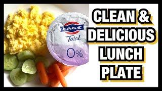 CLEAN AND DELICIOUS LUNCH PLATE • Clean Eating Lunch • Mompreneur Life YouTube #Shorts