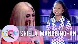 Shiela delivers her “hugot-filled” nutrition poem | GGV