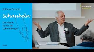 Schaukeln, die kleine Kunst der Lebensfreude | Prof. Dr. Wilhelm Schmid