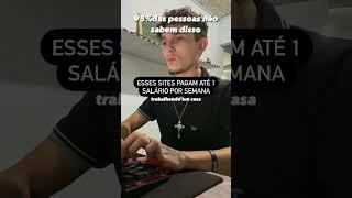 Sites que pagam de verdade  #dinheironainternet #rendaextra #ganhardinheiro