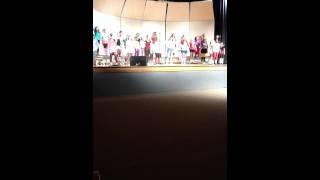 South Pointe HS Choir sings "Girls' Sing Off" Soloist-Krist