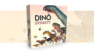 Dino Dynasty boardgame trailer