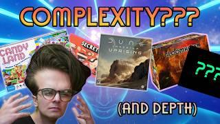 The TEN Levels of Boardgame Complexity (and Depth!)