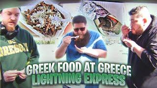 Greek food at Greece Lightning Express.