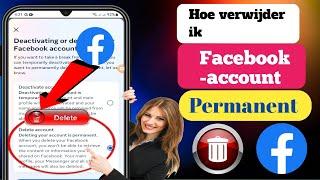 Hoe verwijder je een Facebook-account permanent (2024) | Facebook-account verwijderen.