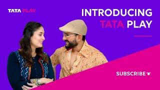 Tata Play | Tata Sky is now Tata Play | Feat. Saif & Kareena | टाटा स्काई अब टाटा प्ले है