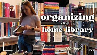 bookshelf re-organization & tour | 2024