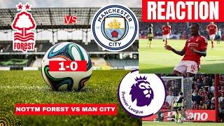 Nottingham Forest vs Man City 1-0 Live Stream Premier League EPL Football Match Score Highlights