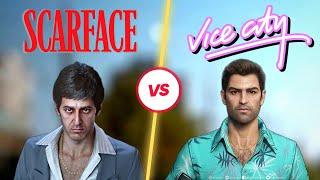 Al Pacino vs Tommy Vercetti || Gta Vice City vs Scarface Remastered Comparison