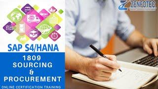 SAP S4 HANA MM Training - Introduction to S4HANA MM Session -1 | SAP S4HANA Sourcing and Procurement