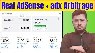 AdSense Arbitrage Free Course With Earning Proof | Fastest Way To Make Money From Google Adsense