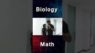 Mathematics Vs Biology - Lokendra Sir VS Pooja Mam #class10