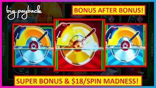 GOLDEN BUZZ SAW BONUS! Huff N' Even More Puff Slots! And $18/Spin BONUS!