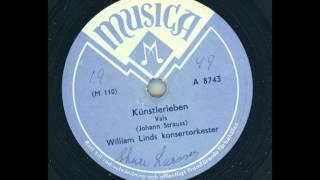 William Linds konsertorkester - Künstlerleben ( J. Strauss )