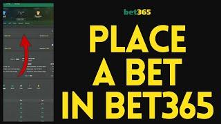 How to Place A Bet on Bet365 (2024) | Bet365 Tutorial